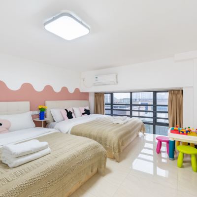 Suite - 5-Room (Slide, 2 Living Rooms) 廣州加拾設計民宿優惠