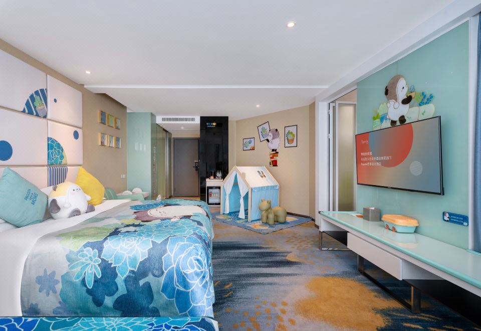 旅小熊亲子主题三人房