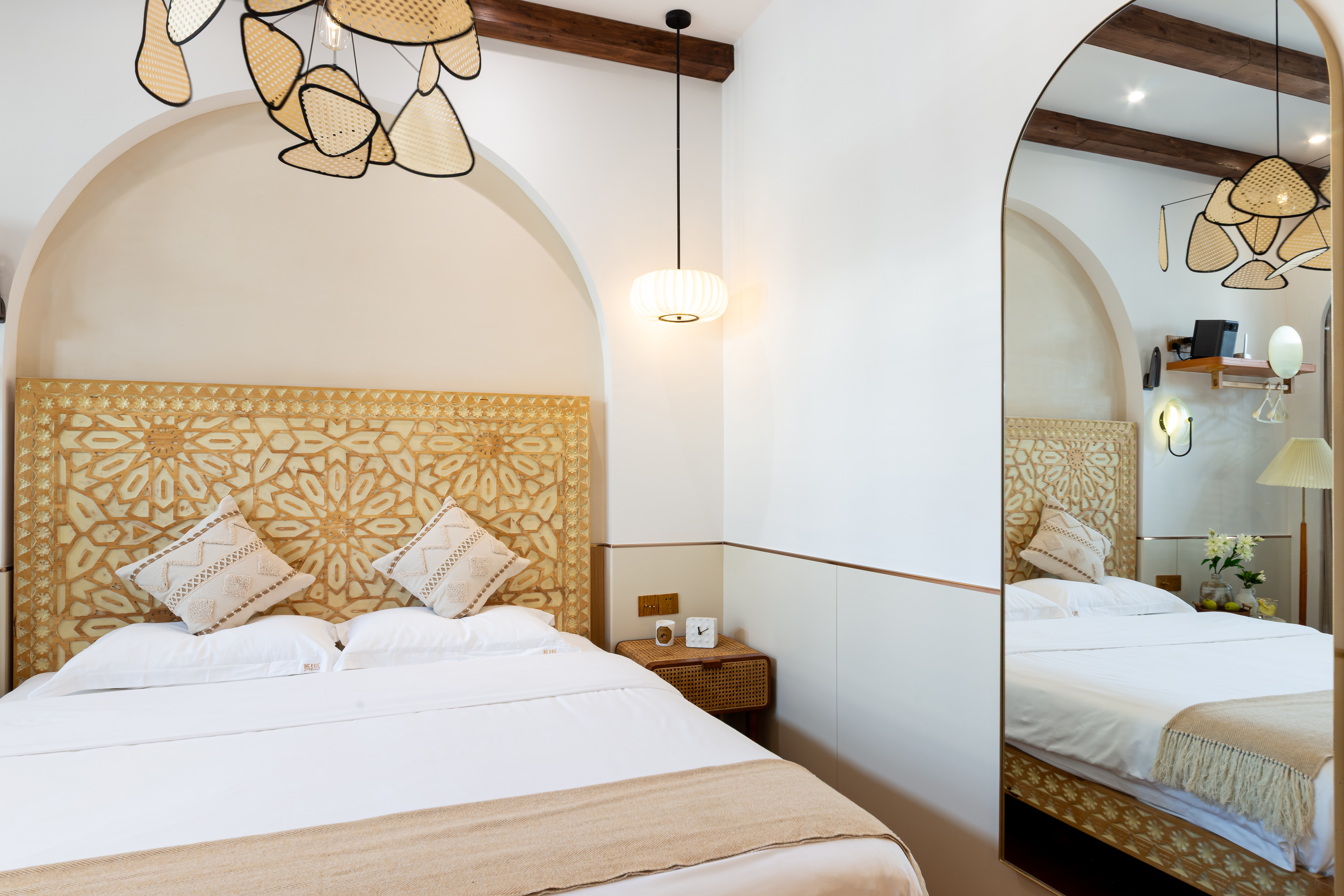 榄风·阳光大床房（投影仪+中山路复古骑楼景）