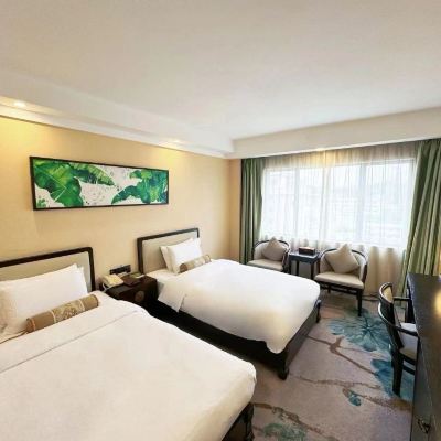 舒適雙床房（混合入住） 廣東大廈（廣州省政府紀念堂地鐵站店）優惠