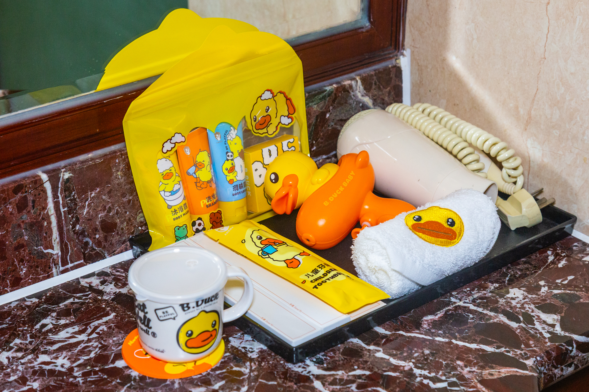 B.duck小黄鸭亲子主题大床房