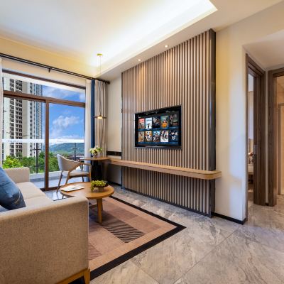 園景兩房一廳套房丨陽台温泉泡池 龍門南崑山竹溪山境温泉酒店優惠