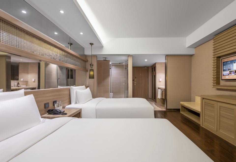 标准双床房（智能客控+金可儿床垫+迷你冰箱）