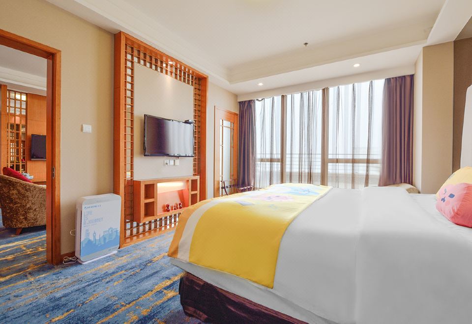 奢享·凌空园景双卧套房│浴缸+智能马桶