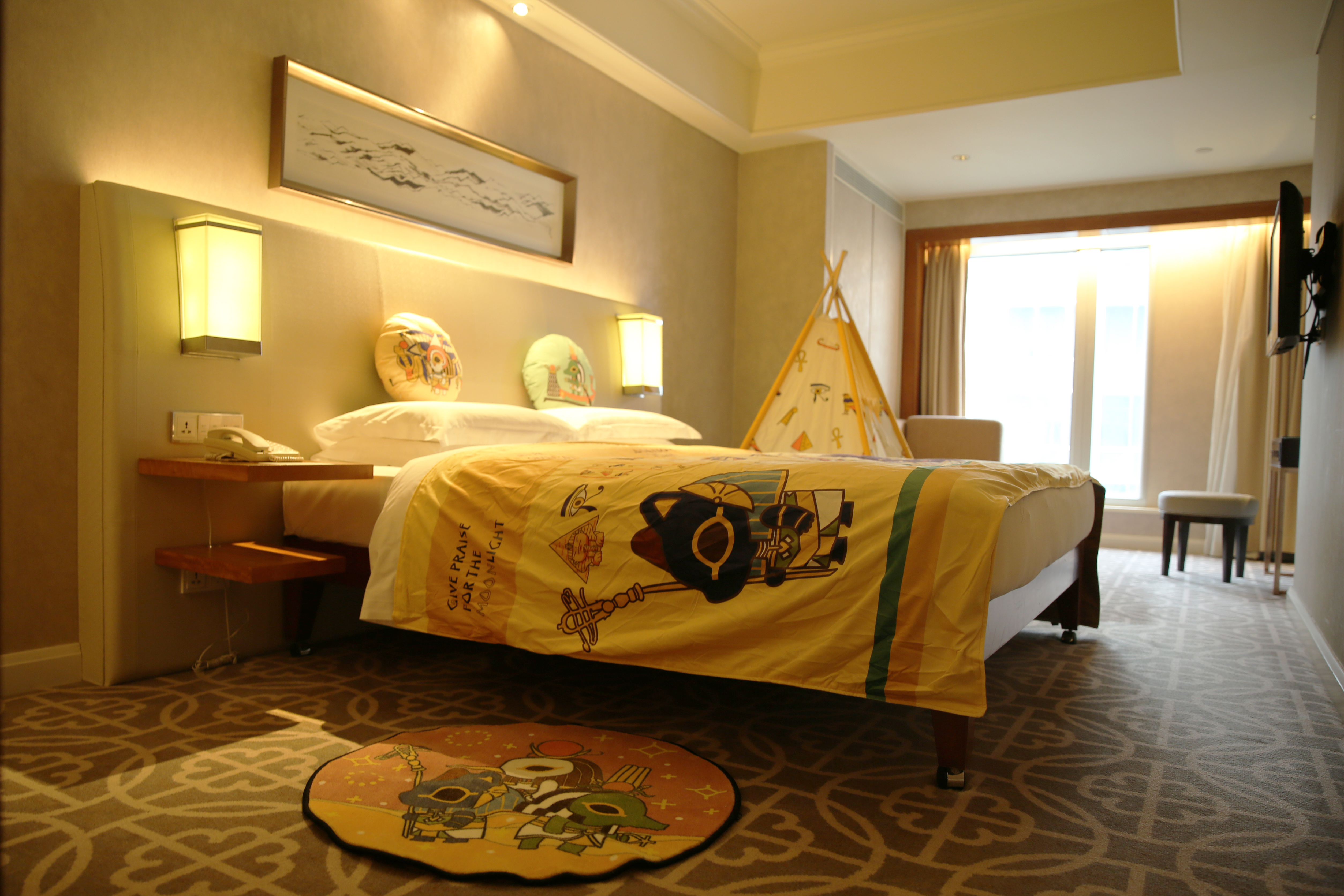 埃及萌神主题嘉宾轩套房（大床）