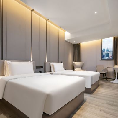 幾木城景雙床房 上海陸家嘴八佰伴亞朵飯店優惠