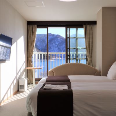 湖景標準雙床間 旅籠Nagomi溫泉飯店優惠