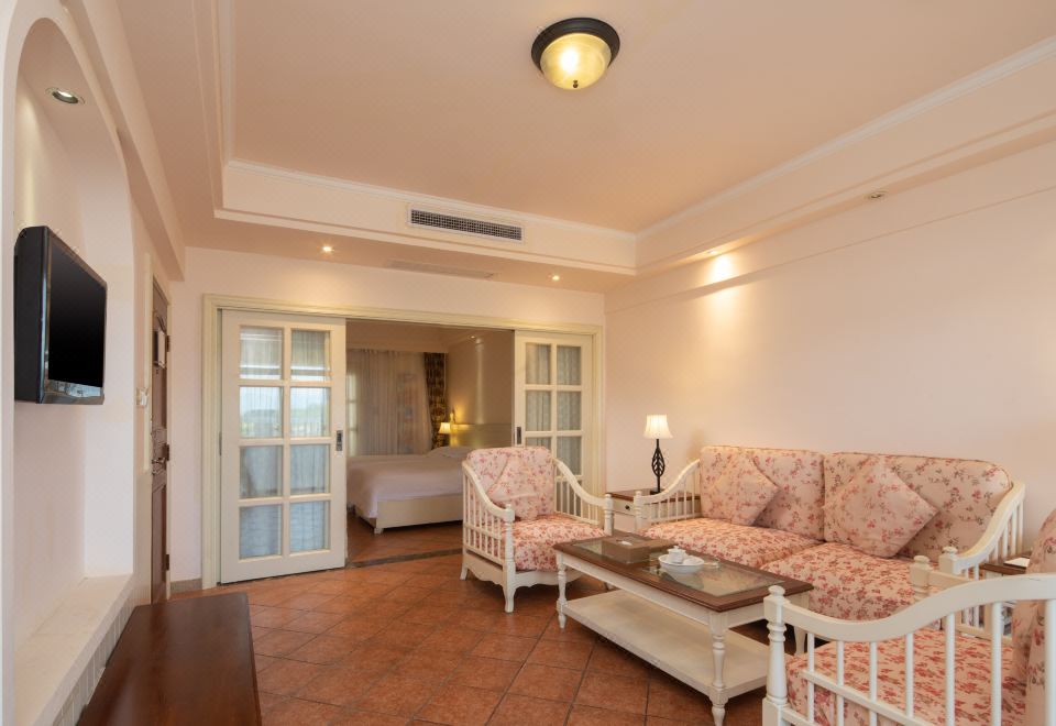 佩夏豪华温泉双床套房【地中海风情+欧式浪漫+私人泡池】