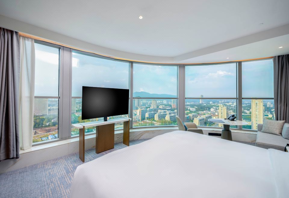 尊贵豪华大床房-开阔视野纵享城市景观