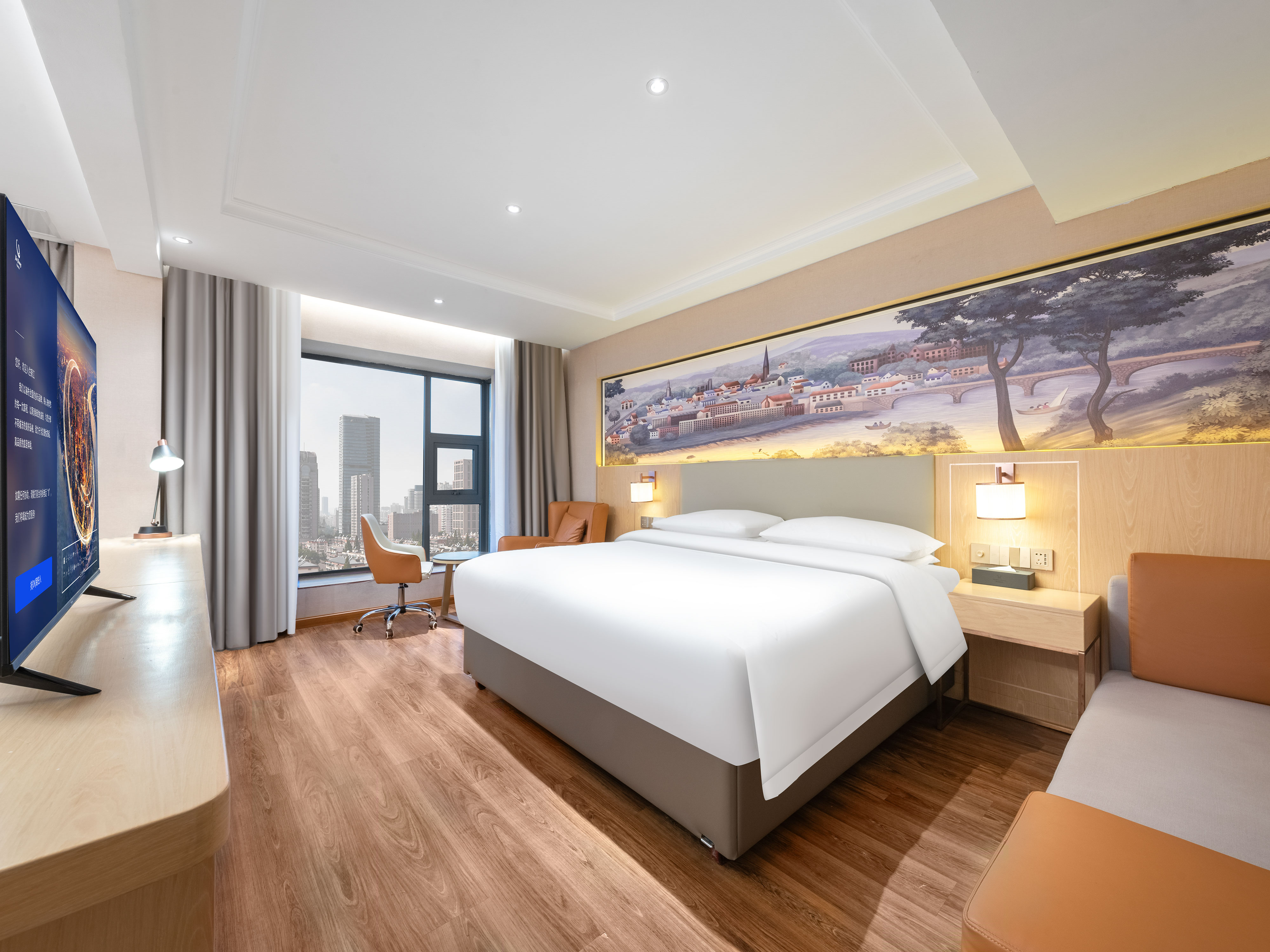 行政套房｜高清电视｜视野开阔｜深睡记忆枕