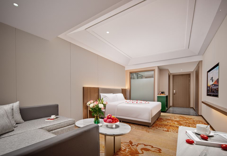 Howard Johnson Upark HotelHaosheng Smart Control Double Bed Room