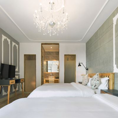 花園雙床房 三亞悦朋·海半間美宿優惠