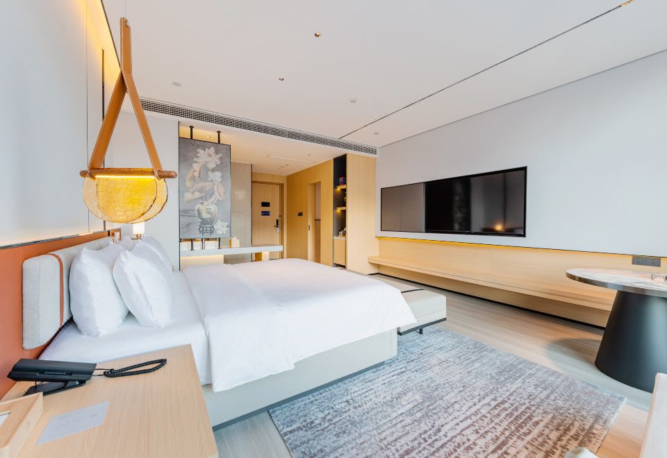 QINGLIAN VILLAQueen Bed Room-Mountain View