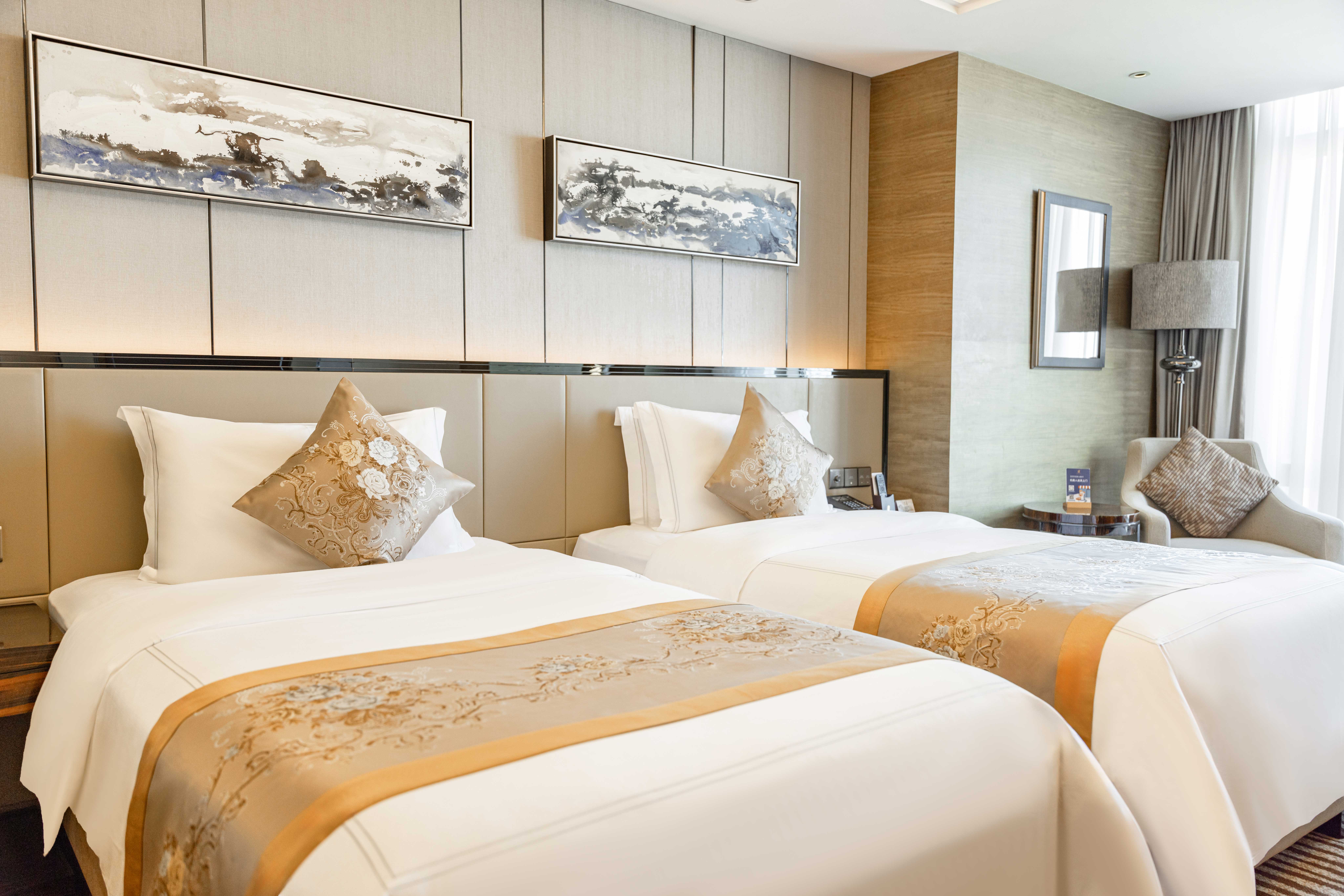 Shenzhen YANGBANGLANGYUE International HotelCity View Twin Room