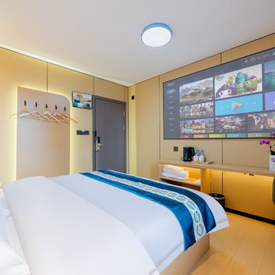 智能-優居套房（一房一廳、按摩椅、智能控制） 賓悅飯店（汕頭小公園中山公園店）優惠