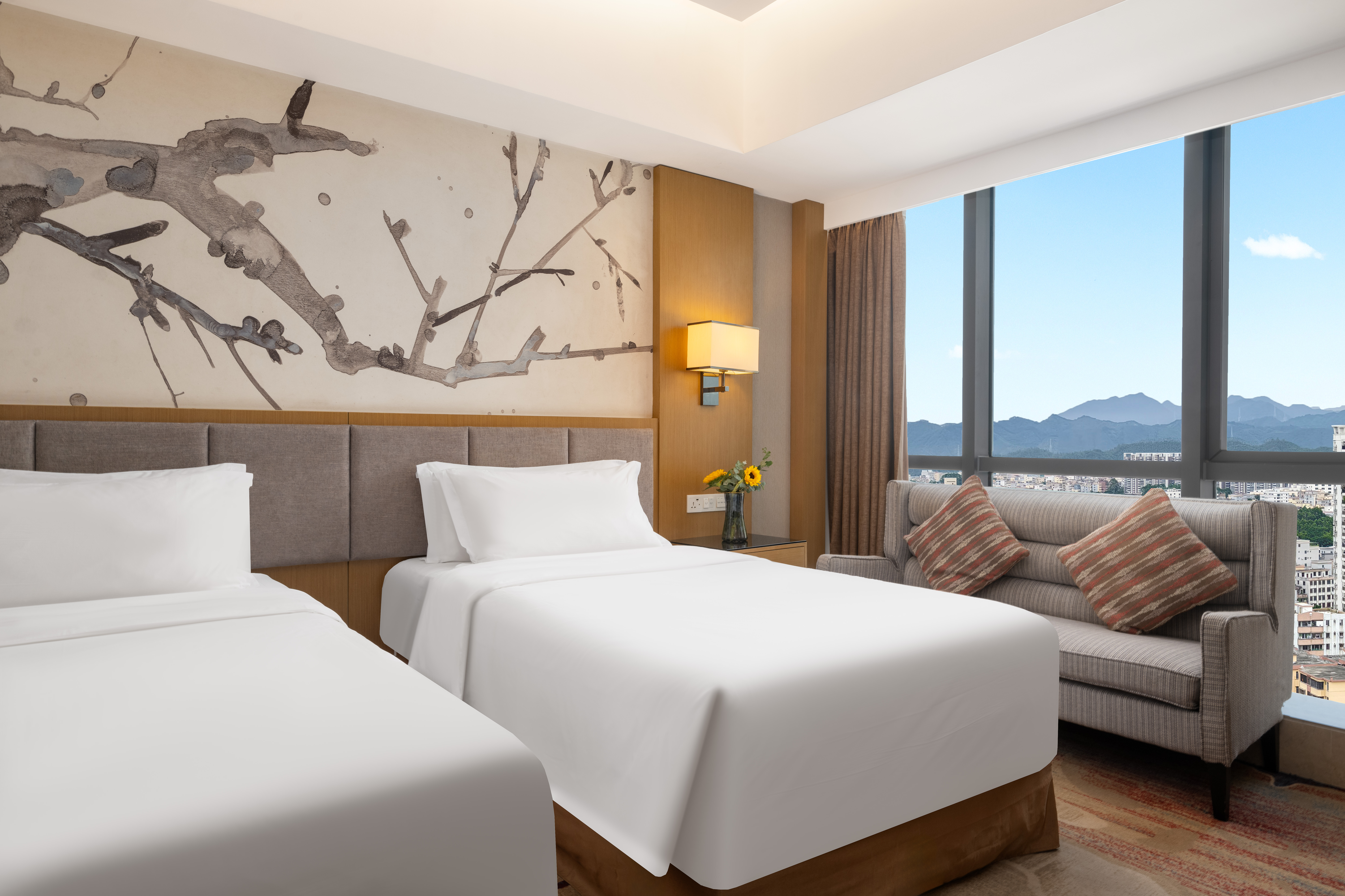 美思双床房（休闲办公+高品床垫+静谧空间）