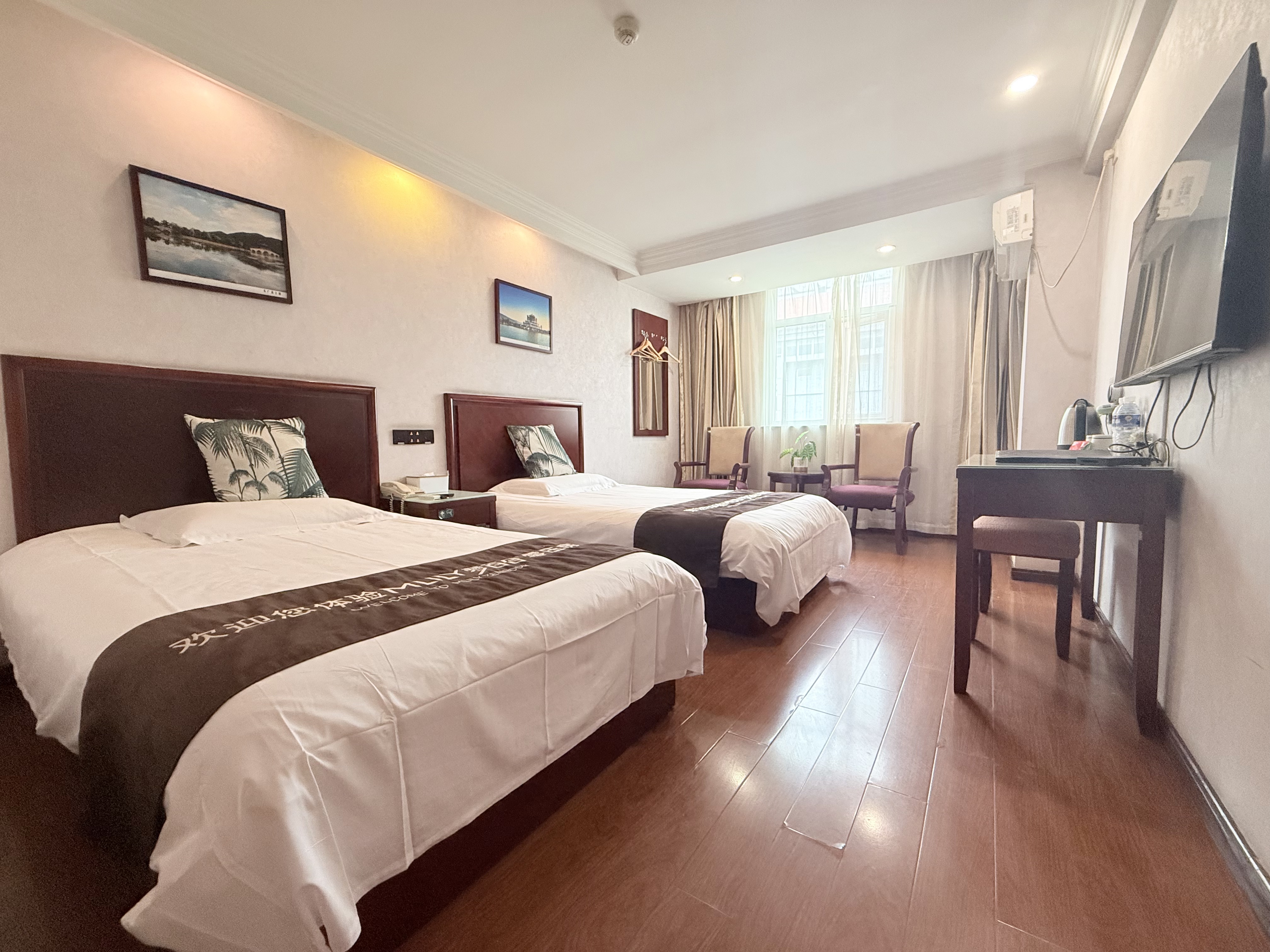 AI智能双床房（智能客控+优质床垫）