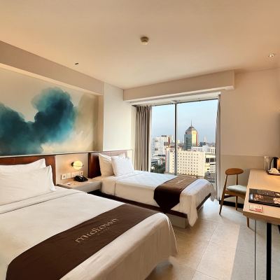 Groovy Style Twin Room Midtown Hotel Surabaya Promo Code
