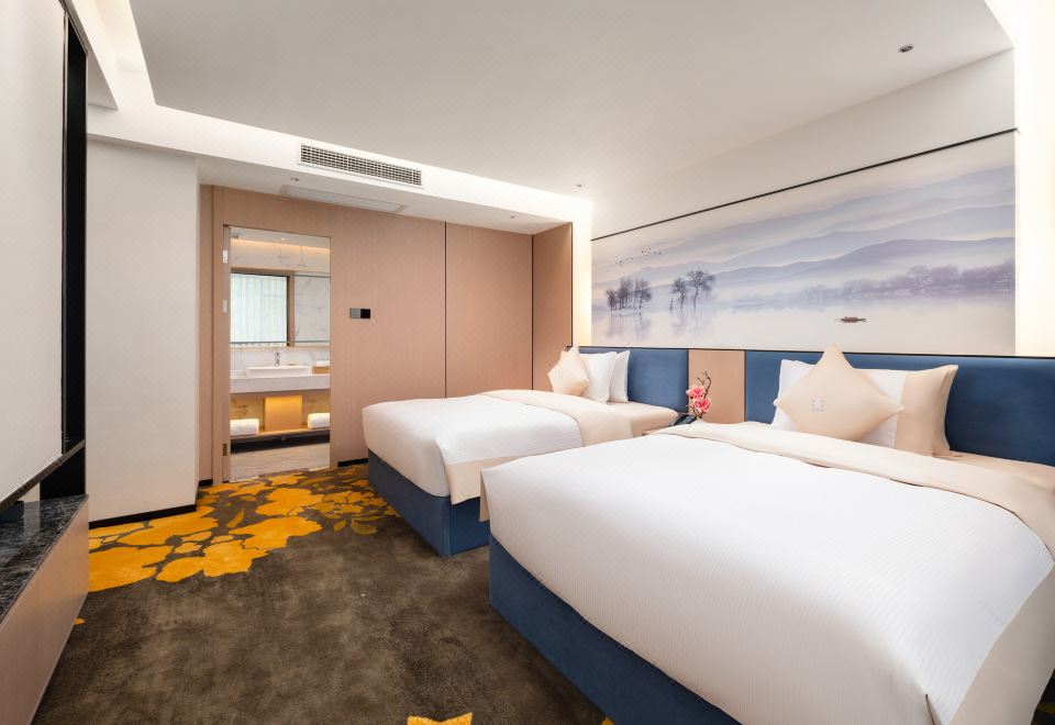 Guangzhou Wogo Yuanbao HotelLizhi Bay Twin Family Suite (Smart Toilet + Children Entertainment Facilities)