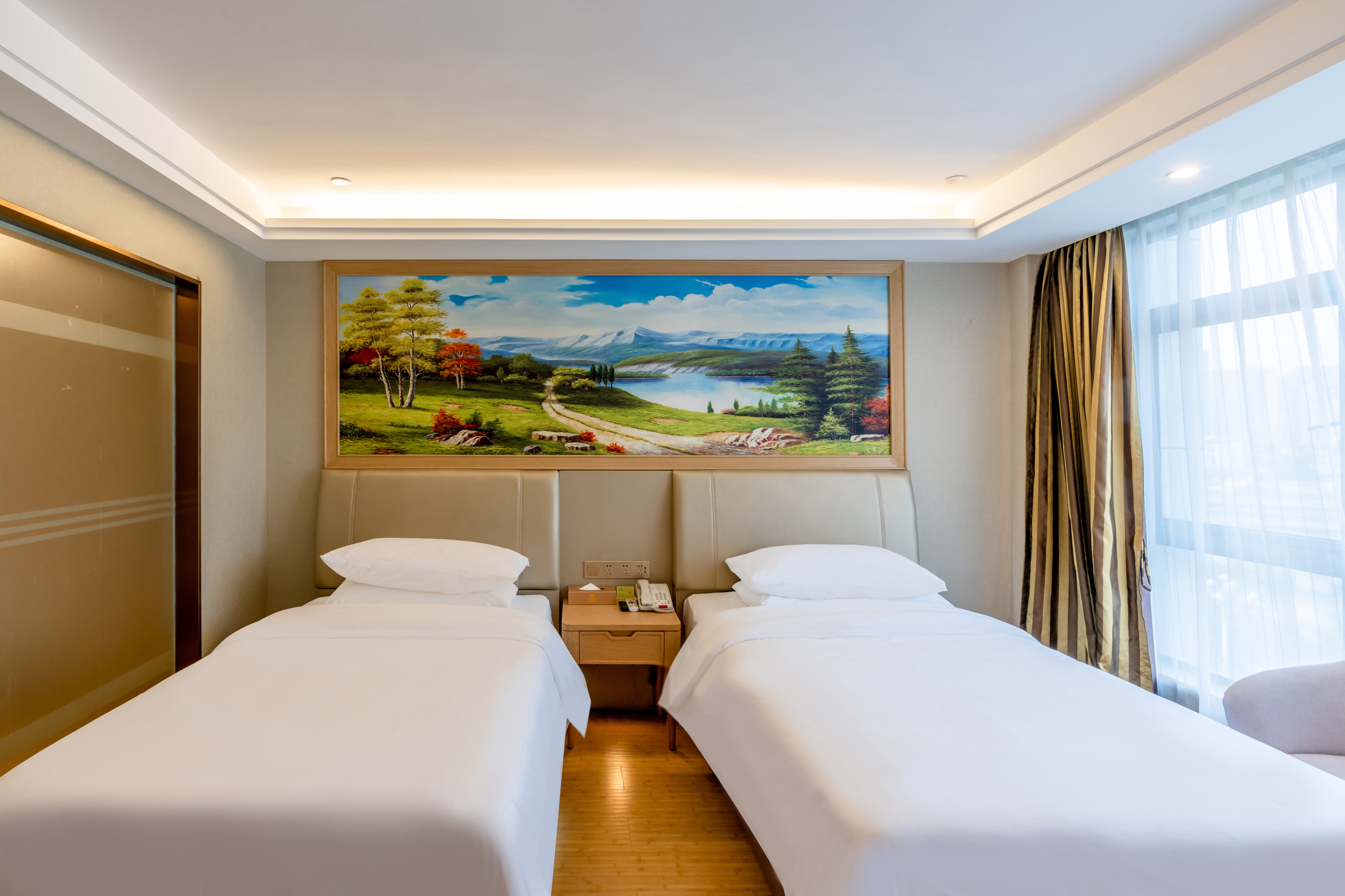 豪华双床房（零压助眠床品）