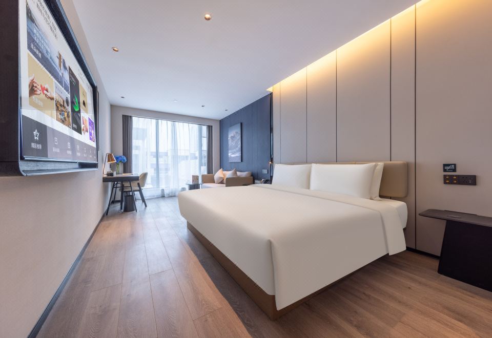 幾木大床房（深睡PRO記憶枕+小冰箱+浴袍）