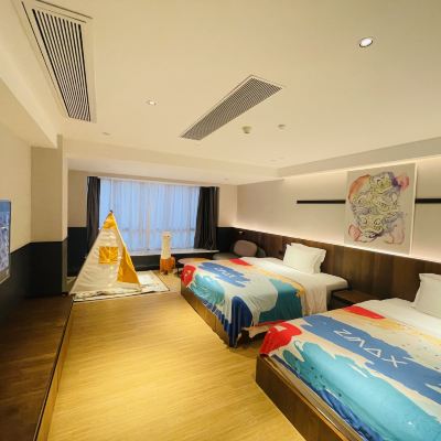兩張床 親子XXL（智能客控+舒適睡眠+溫馨小帳篷） ZMAX HOTELS（佛山祖廟創意產業園店）優惠