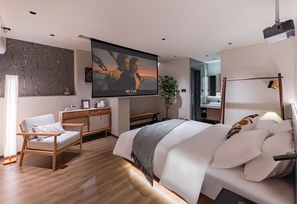 二郎巷·投影大床房