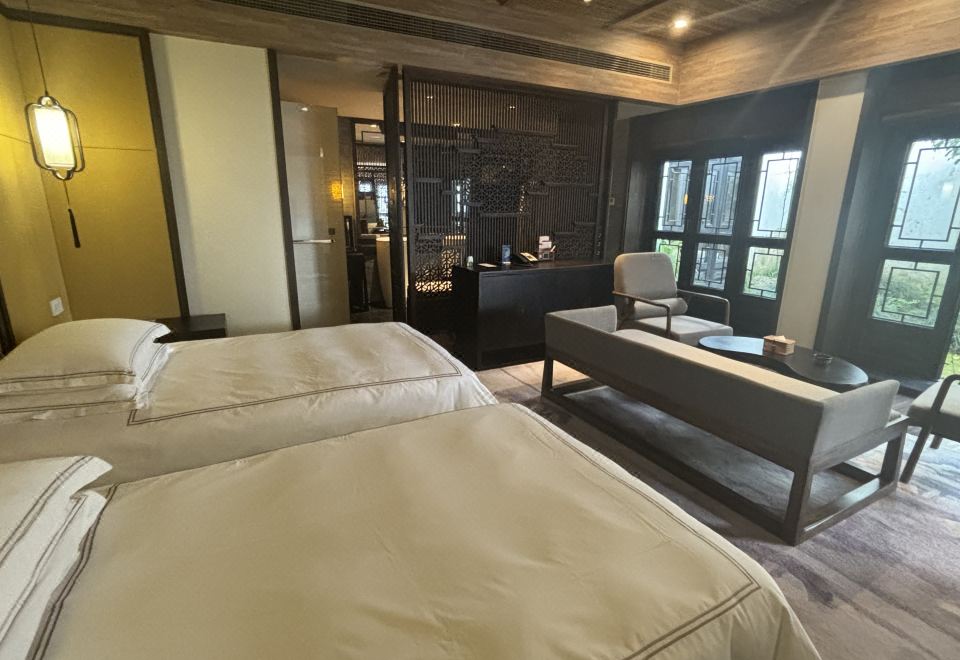 狮城园林小院双床房