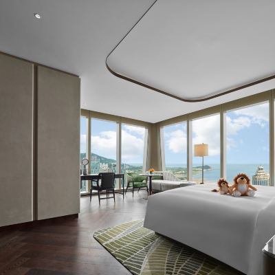 美高梅天際海景大床房 青島美高梅飯店優惠