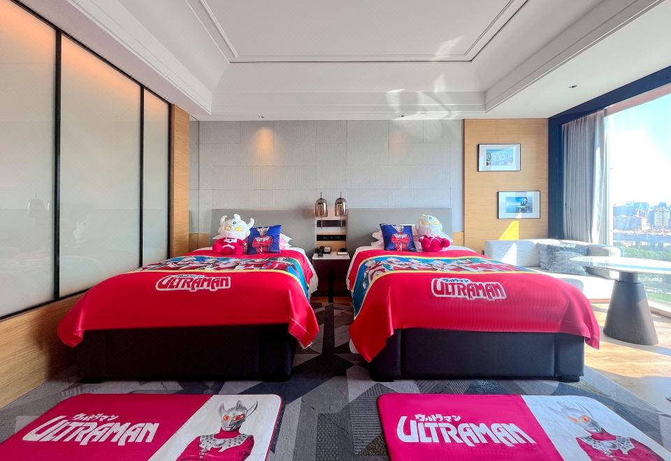 奧特曼主題雙床房