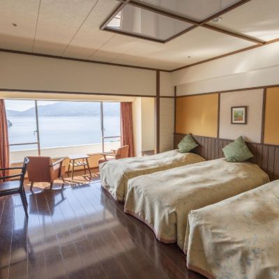 綠橄欖三人房，無煙 小豆島海灣度假飯店優惠