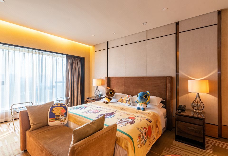 埃及萌神主题亲子套房