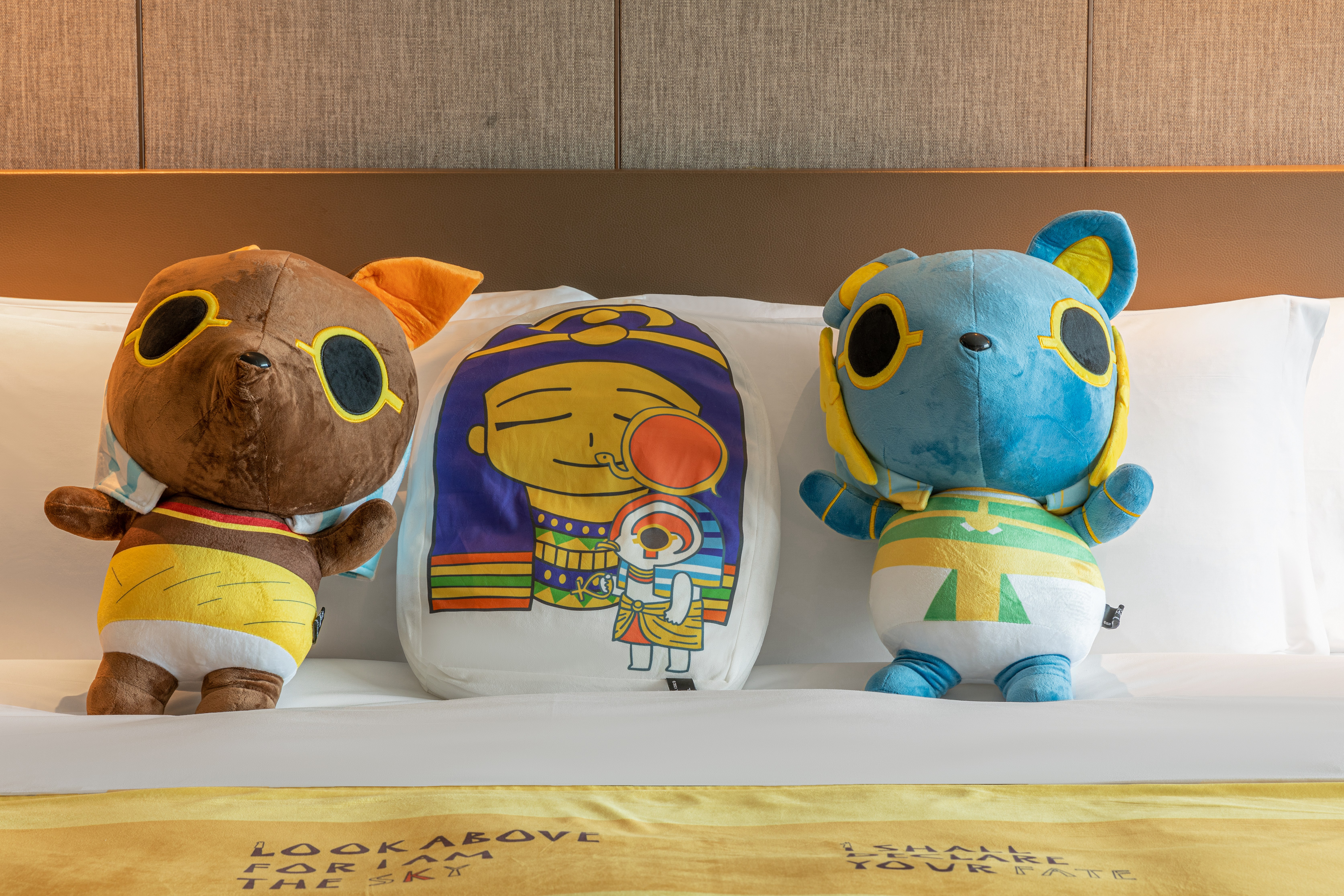 埃及萌神主题大床房（180°海上日出）