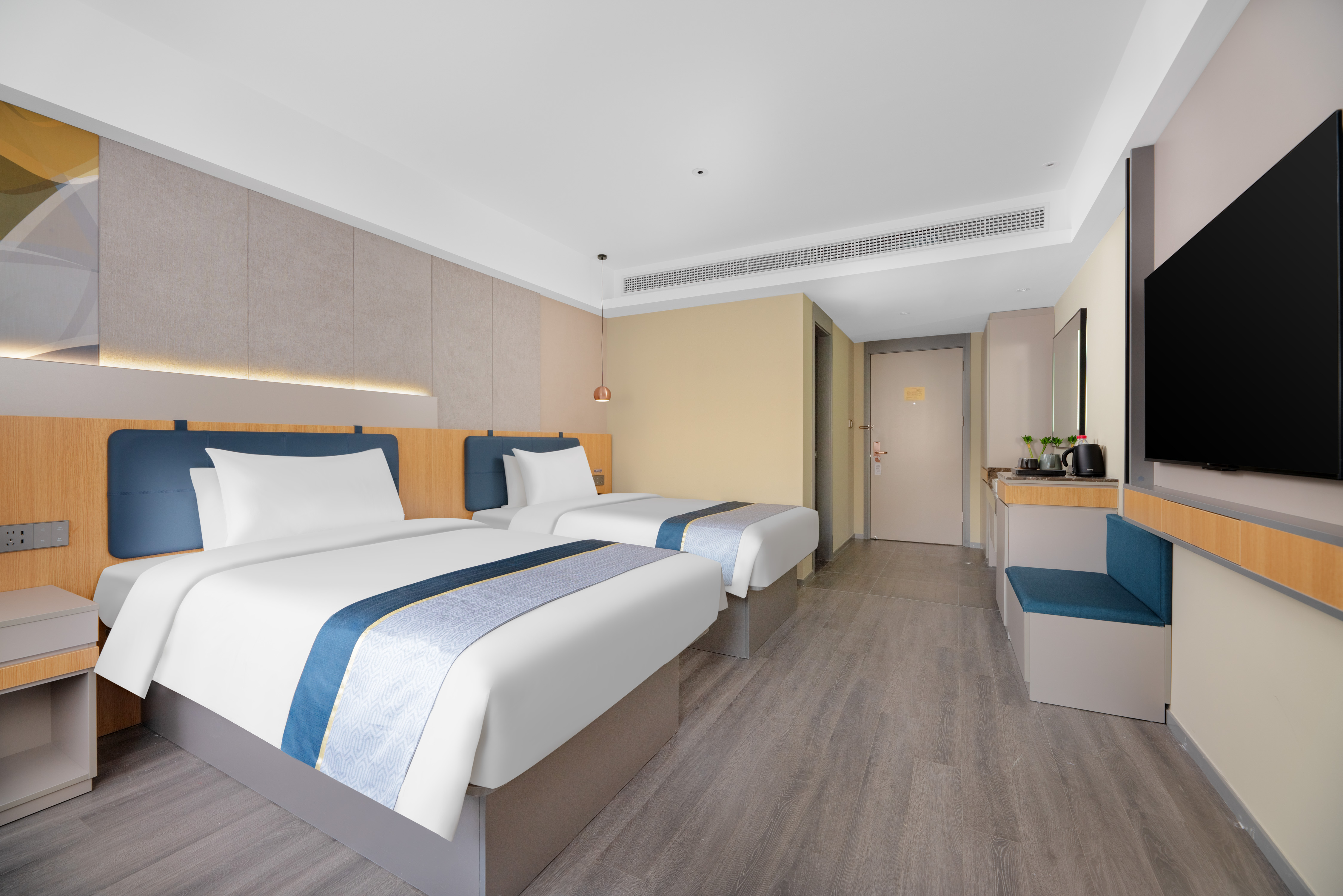 高级双床房（智能客控+梦百合零压床垫）