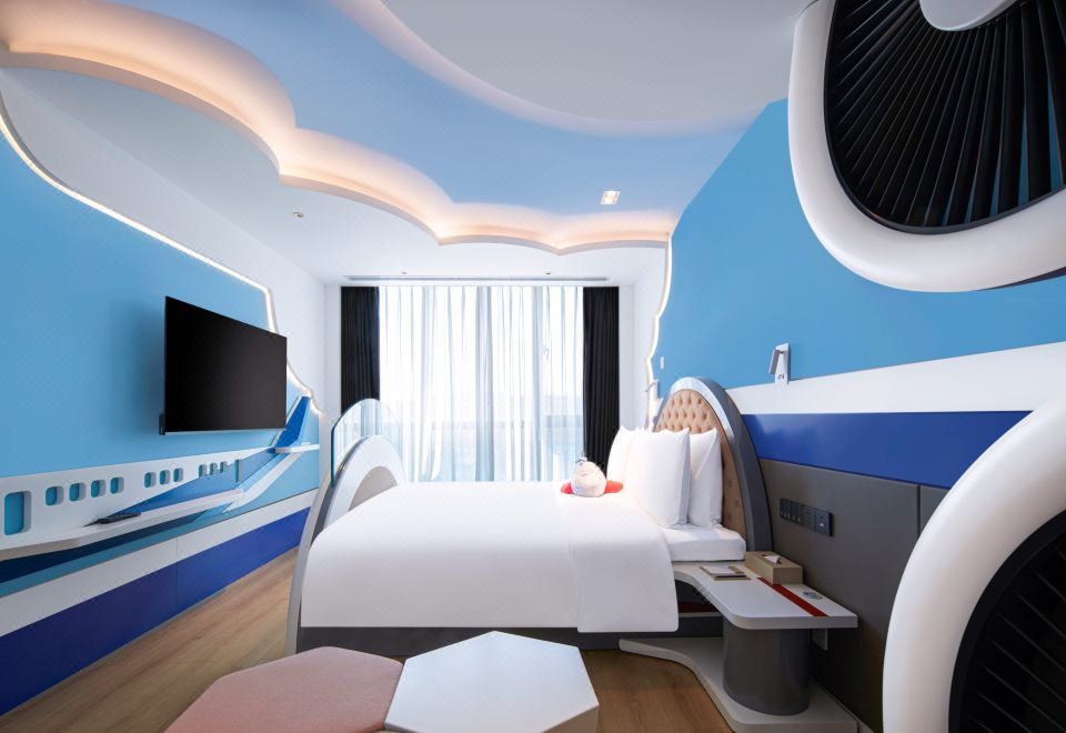 空客1933航空主题亲子套房