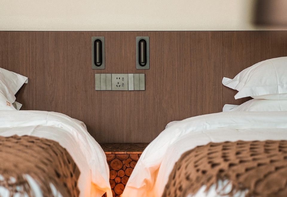 三聖宮·巷遇投影雙床房