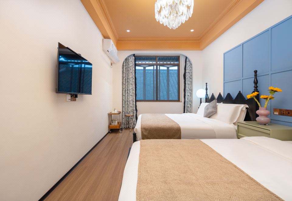 兜兜巷-家庭双床房