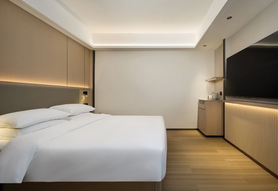 静谧雅舍大床房（全屋语音智控+65寸高清投屏电视）