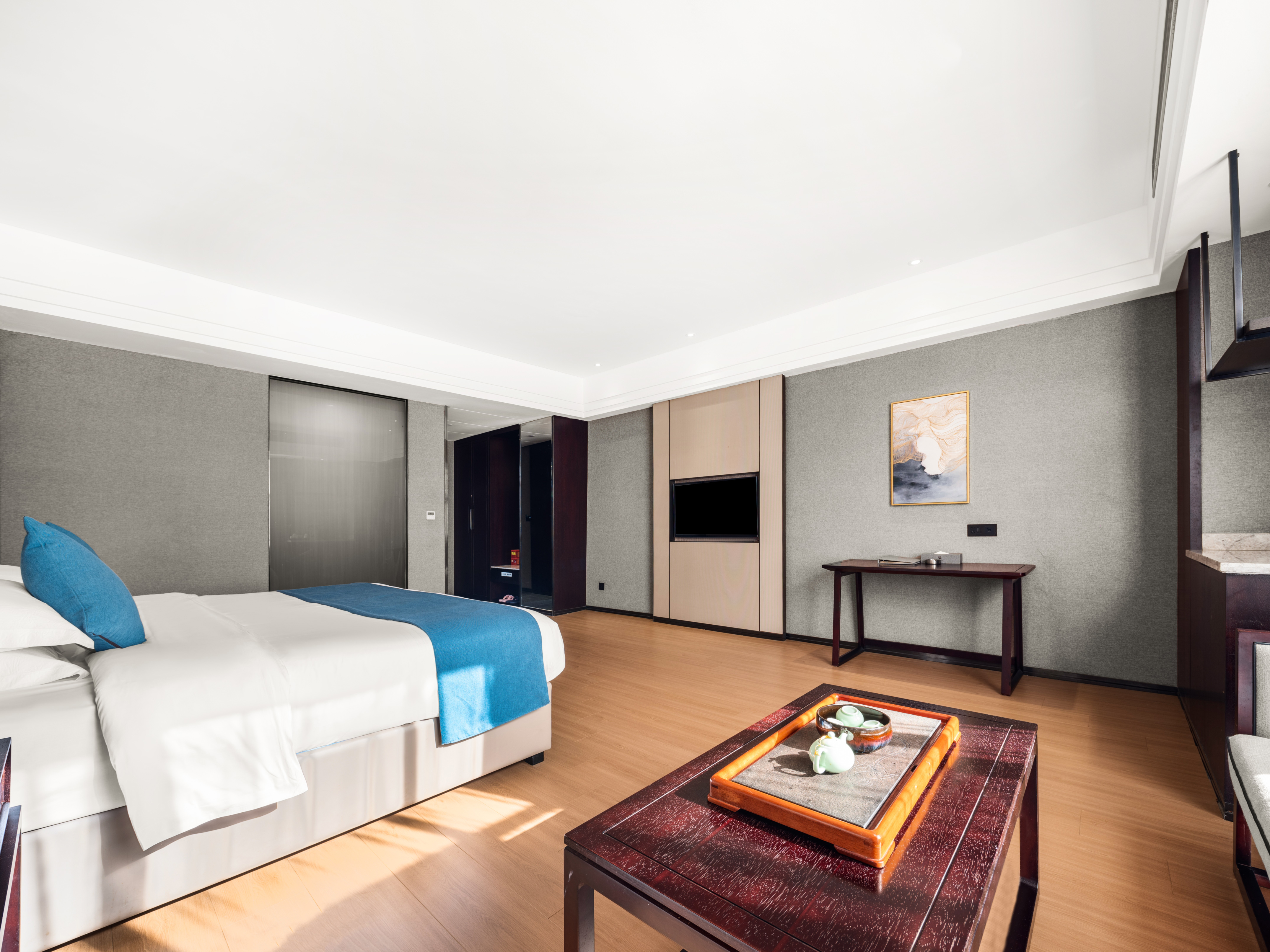 典雅行政大床房（现代简约沙发+茶几）