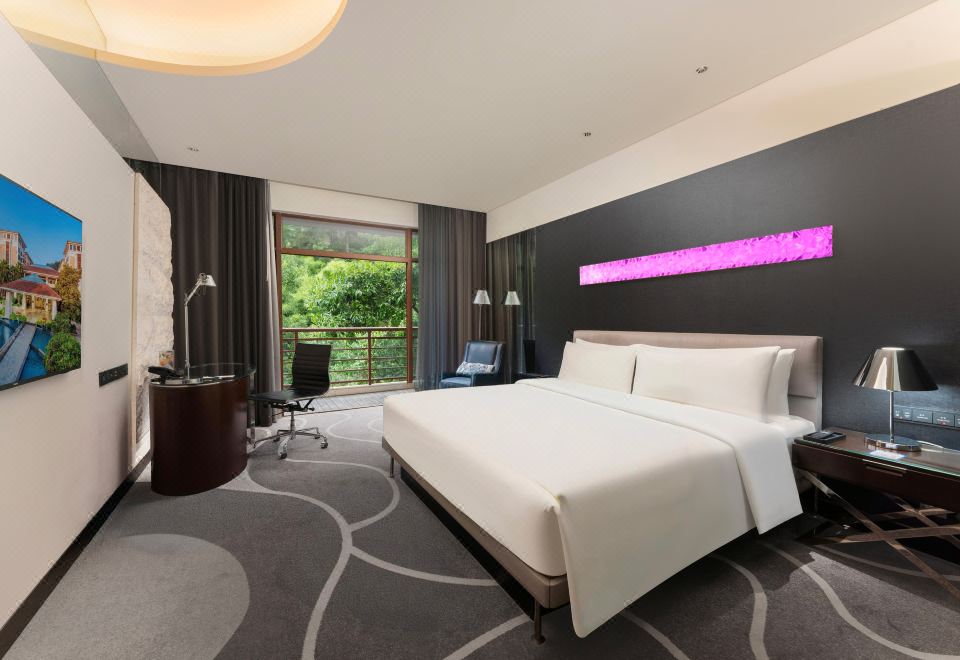 绿庭氧居 | 山景阳台大床房