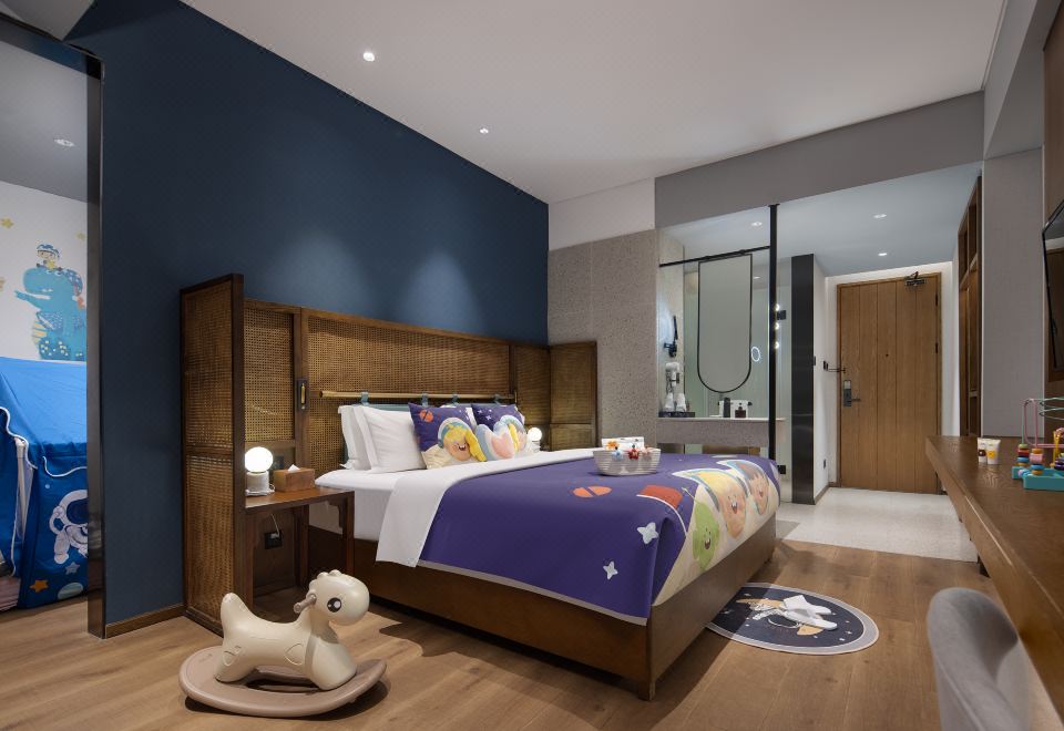 逸趣·宝贝喜欢家庭房｜帐篷·小木马·独立小童房｜