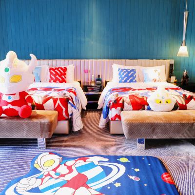 經典奧特曼親子主題雙床房 西安W飯店優惠