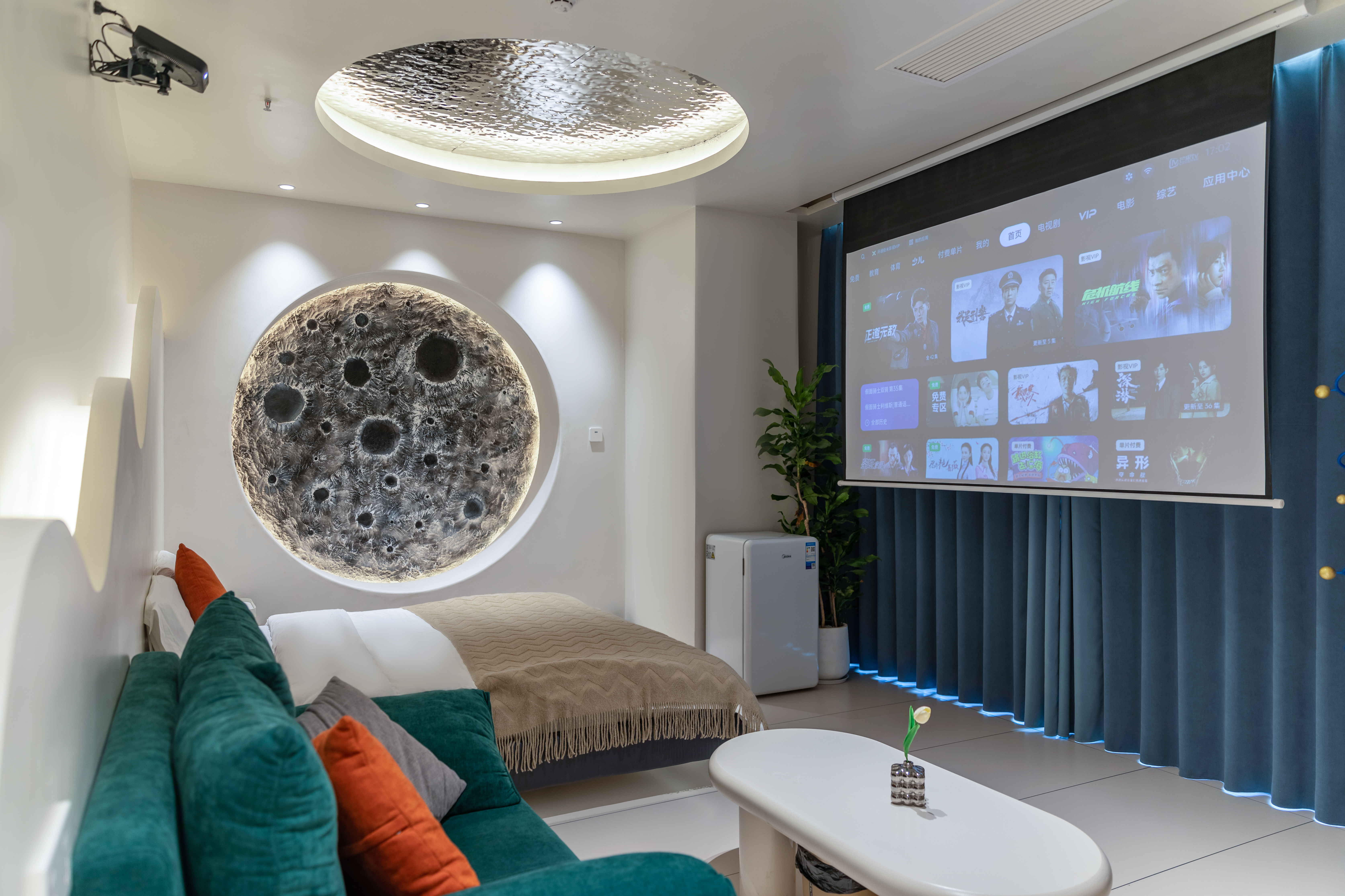 Yuansu Homestay白屿落日（冰箱·沙发·巨幕投影·智能客控）