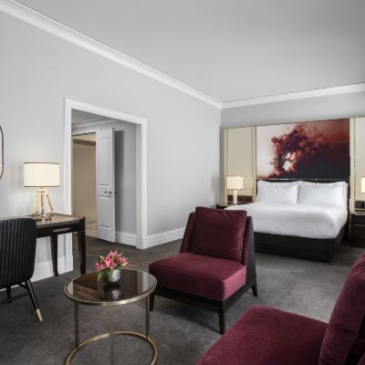 Mobility Accessible Deluxe King Room with Fireplace Roll in Shower Waldorf Astoria Chicago Promo Code