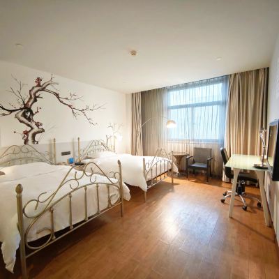 時尚雙床房-明窗 大億頤豪飯店（廈門高崎機場萬達鷺港店）優惠