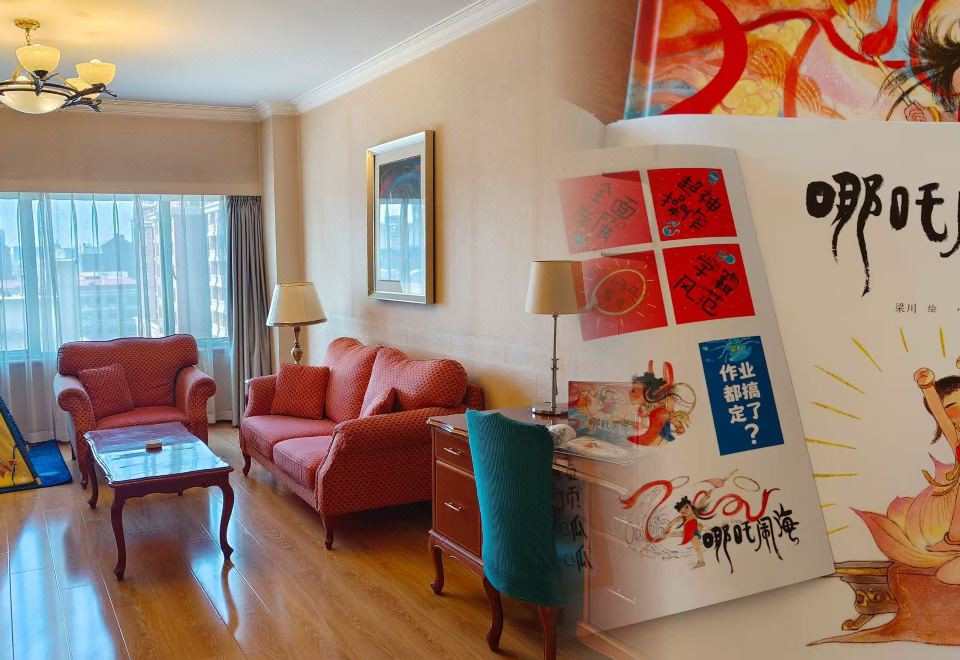 哪吒主题亲子两室套房