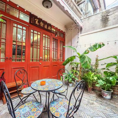 明德里 | 復古中式Loft小院家庭房 上海耀庭柃居（靜安寺店）優惠
