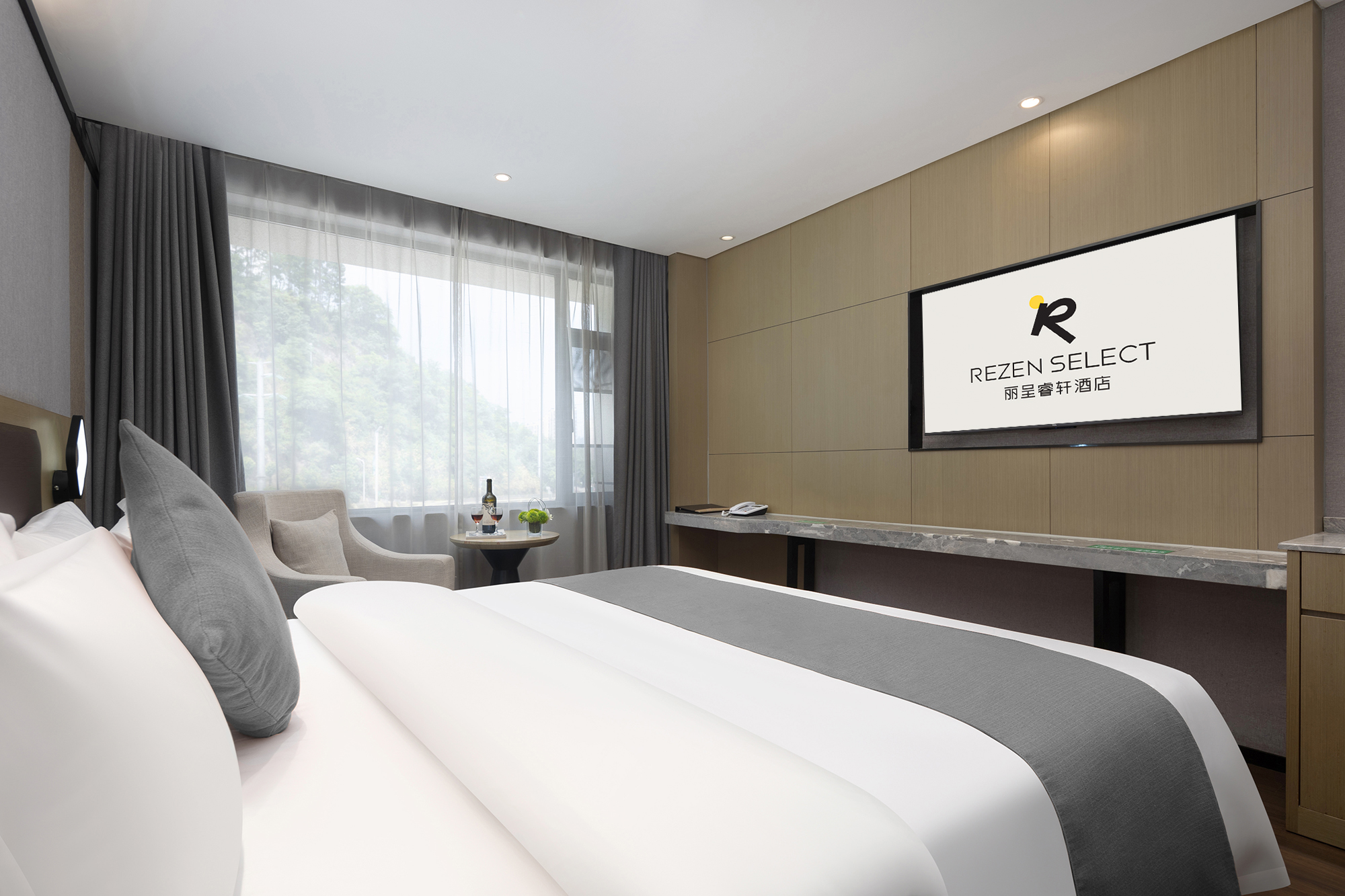 『奢雅』商旅深睡大床房 （零壓床墊+乾濕分離+新風）