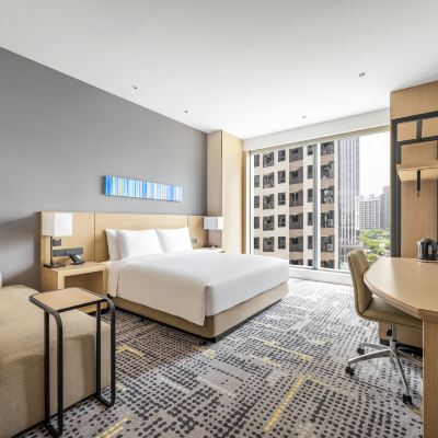 標準客房（1張特大床/高樓層） 新北新莊凱悅嘉軒飯店優惠