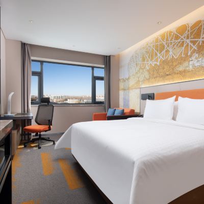 高級大床房 北京大紅門希爾頓歡朋飯店優惠